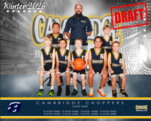 Load image into Gallery viewer, Cambridge Basketball Digital Team Photo