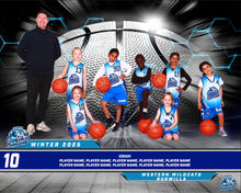 Load image into Gallery viewer, Western Wildcats Basketball Team Photo DIGITAL
