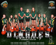 Load image into Gallery viewer, Eynesbury Dingoes Digital Team Photo
