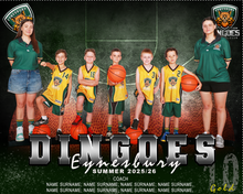 Load image into Gallery viewer, Eynesbury Dingoes Digital Team Photo