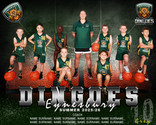 Load image into Gallery viewer, Eynesbury Dingoes Digital Team Photo