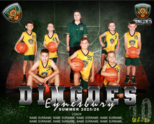 Load image into Gallery viewer, Eynesbury Dingoes Digital Team Photo