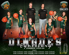 Load image into Gallery viewer, Eynesbury Dingoes Digital Team Photo