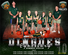 Load image into Gallery viewer, Eynesbury Dingoes Digital Team Photo