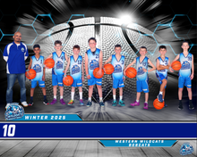 Load image into Gallery viewer, Western Wildcats Basketball Team Photo DIGITAL