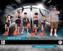 Load image into Gallery viewer, Woodville Basketball Team Photo DIGITAL