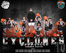 Load image into Gallery viewer, Woodville Basketball Digital Team Photo