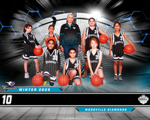 Load image into Gallery viewer, Woodville Basketball Team Photo DIGITAL