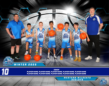 Load image into Gallery viewer, Western Wildcats Basketball Team Photo DIGITAL