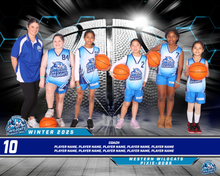 Load image into Gallery viewer, Western Wildcats Basketball Team Photo DIGITAL