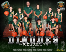 Load image into Gallery viewer, Eynesbury Dingoes Digital Team Photo