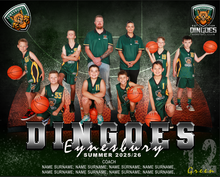 Load image into Gallery viewer, Eynesbury Dingoes Digital Team Photo