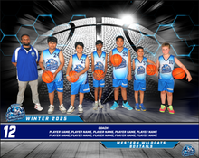 Load image into Gallery viewer, Western Wildcats Basketball Team Photo DIGITAL