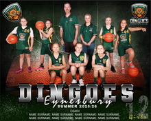Load image into Gallery viewer, Eynesbury Dingoes Digital Team Photo