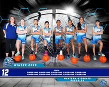 Load image into Gallery viewer, Western Wildcats Basketball Team Photo DIGITAL