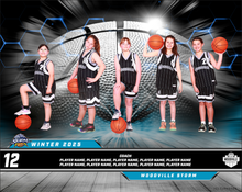 Load image into Gallery viewer, Woodville Basketball Team Photo DIGITAL