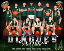 Load image into Gallery viewer, Eynesbury Dingoes Digital Team Photo