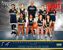 Load image into Gallery viewer, Cambridge Basketball Digital Team Photo
