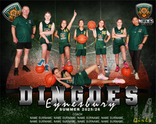 Load image into Gallery viewer, Eynesbury Dingoes Digital Team Photo