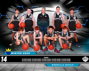Woodville Basketball Team Photo DIGITAL