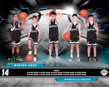 Load image into Gallery viewer, Woodville Basketball Team Photo DIGITAL