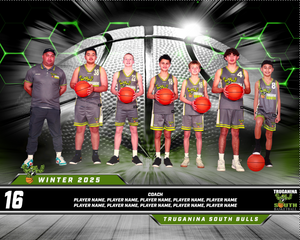Truganina South Basketball Team Photo - PRINT