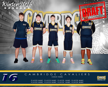 Load image into Gallery viewer, Cambridge Basketball Digital Team Photo