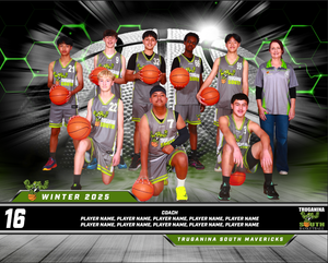 Truganina South Basketball Team Photo - PRINT