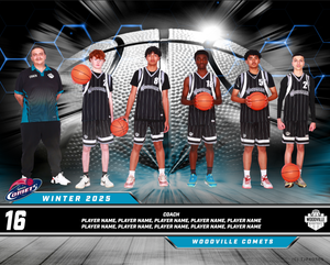 Woodville Basketball Team Photo PRINT