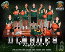 Load image into Gallery viewer, Eynesbury Dingoes Digital Team Photo