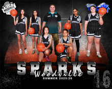 Load image into Gallery viewer, Woodville Basketball Digital Team Photo