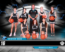 Load image into Gallery viewer, Woodville Basketball Team Photo PRINT