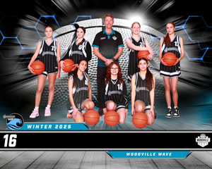 Woodville Basketball Team Photo PRINT