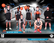 Load image into Gallery viewer, Woodville Basketball Team Photo PRINT