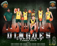 Load image into Gallery viewer, Eynesbury Dingoes Digital Team Photo