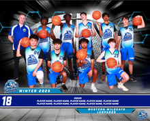 Load image into Gallery viewer, Western Wildcats Basketball Team Photo DIGITAL