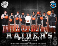 Load image into Gallery viewer, Woodville Basketball Digital Team Photo