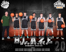 Load image into Gallery viewer, Woodville Basketball Digital Team Photo