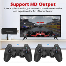 Load image into Gallery viewer, 40000+ HD HDMI Pre-Loaded Retro Video Game Stick Console +2 Wireless Controller