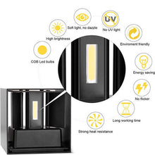 Load image into Gallery viewer, LED Wall Light Cube 12W Waterproof Outdoor Indoor Lighting Fixtures Cool