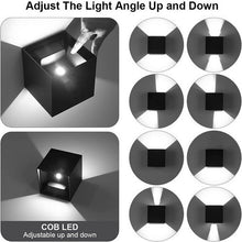 Load image into Gallery viewer, LED Wall Light Cube 12W Waterproof Outdoor Indoor Lighting Fixtures Cool