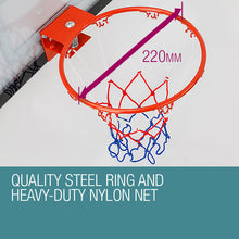 Load image into Gallery viewer, Dr.Dunk Indoor Mini Basketball Hoop Ring Backboard Kit Door Mounted Mount Kid Set