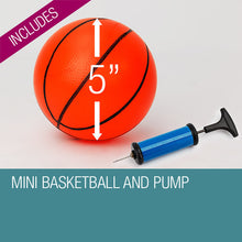 Load image into Gallery viewer, Dr.Dunk Indoor Mini Basketball Hoop Ring Backboard Kit Door Mounted Mount Kid Set