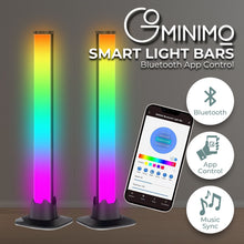 Load image into Gallery viewer, GOMINIMO Smart LED RGB Flow Light Bars 2pcs
