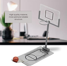 Load image into Gallery viewer, GOMINIMO Miniature Basketball Game Toy (Silver)