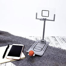 Load image into Gallery viewer, GOMINIMO Miniature Basketball Game Toy (Silver)