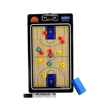 Load image into Gallery viewer, VERPEAK Foldable Basketball Coaching Board with Magnetic Number Pieces &amp; Marker Pen (Black)