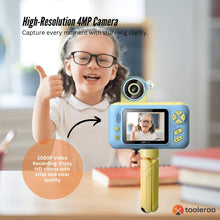 Load image into Gallery viewer, Kids HD Digital Camera Blue - Children&#39;s Selfie Photo Video 2.4 Inch Screen