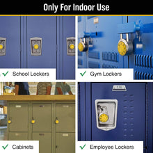 Load image into Gallery viewer, Lock Dial Combination Lock Gym Sports Locker Toolbox Case School Portable Fences