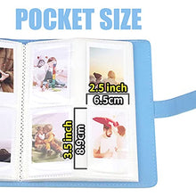 Load image into Gallery viewer, LIFEBEA 256 Pockets Photo Album for Fujifilm Instax Mini 11 12 9 40 Evo Liplay 8 7+ Instant Camera, Photo Album for Polaroid Kodak HP Zink 2x3&quot; Photo (Blue)